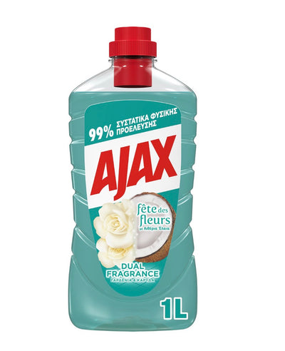 Ajax Dual Fragrance Υγρό Καθαριστικό 1L