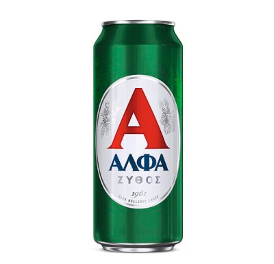Άλφα Μπύρα Κουτί 500ml