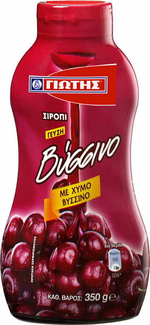 Γιώτης Σιρόπι Βύσσινο 350g