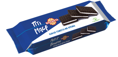 Βιολάντα Πτι Μπερ Γεμιστά με Κρέμα Κακάο 215g
