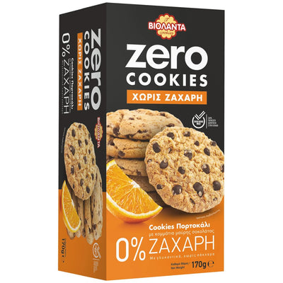 Βιολάντα Zero Cookies Πορτοκάλι 0% Ζάχαρη 170g