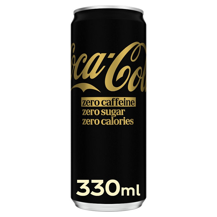 Coca Cola Zero Χωρίς Καφεΐνη Κουτάκι 330ml