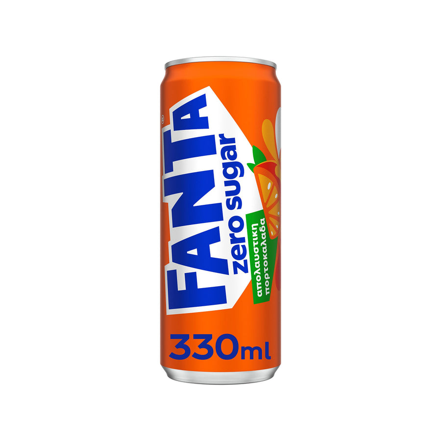 Fanta Zero Κουτάκι 330ml