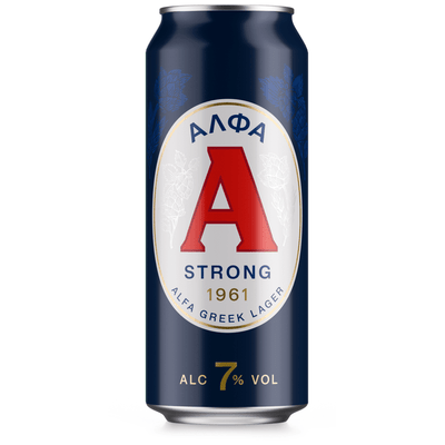Άλφα Strong Μπύρα Κουτί 500ml