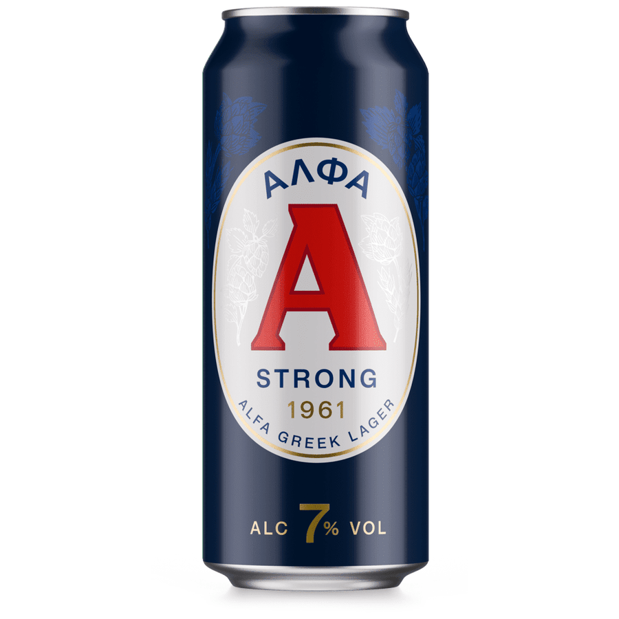 Άλφα Strong Μπύρα Κουτί 500ml
