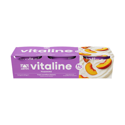 Δέλτα Vita Line Ροδάκινο 3x180g
