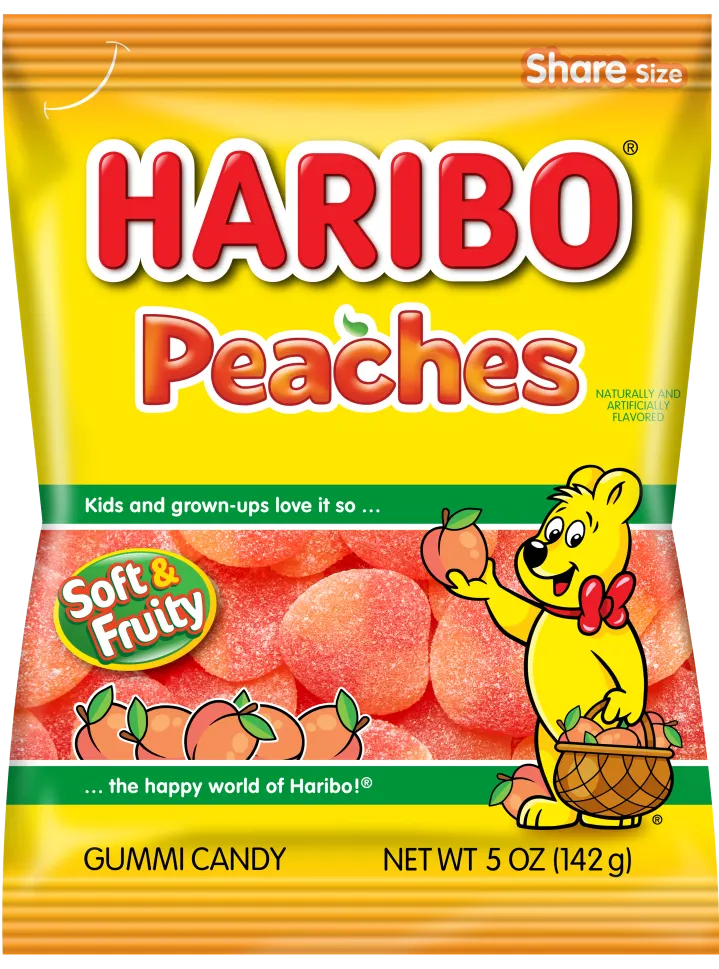 Haribo Peaches 100g