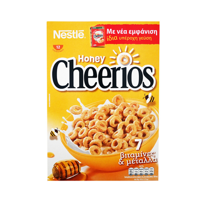 Nestlé Honey Cheerios Δημητριακά 375g