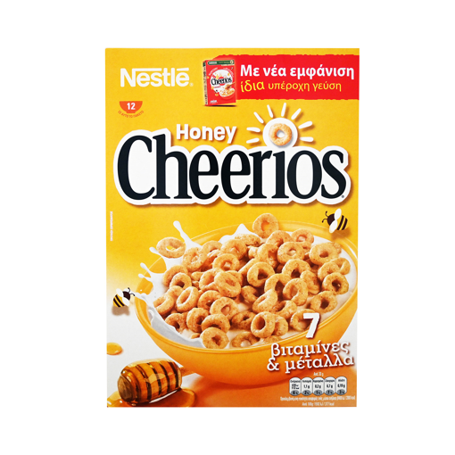 Nestlé Honey Cheerios Δημητριακά 375g