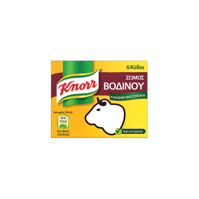 Knorr Ζωμός για Βοδινό 6 Κύβοι