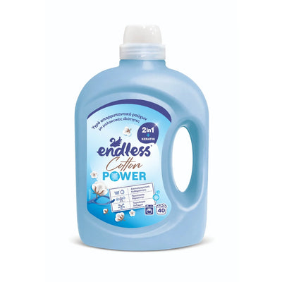 Endless Cotton Power Υγρό Απορρυπαντικό 40μεζ 2L