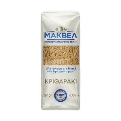 Μακβελ Κριθαράκι Χαμηλού Γλυκαιμικού Δείκτη 400g