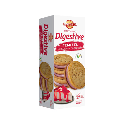 Βιολάντα Digestive Γεμιστά με Κρέμα Cheesecake 200g