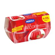 Μεβγάλ Ζελέ Recor Φράουλα 4x128g