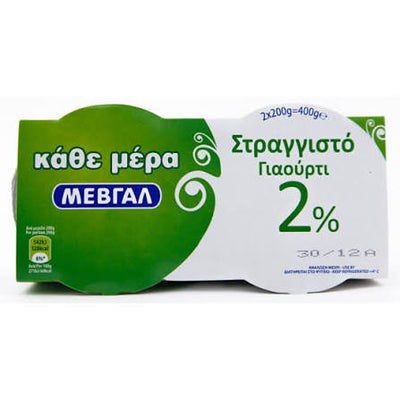 Μεβγάλ Γιαούρτι Στραγγιστό Κάθε Μέρα 2% 2x200g