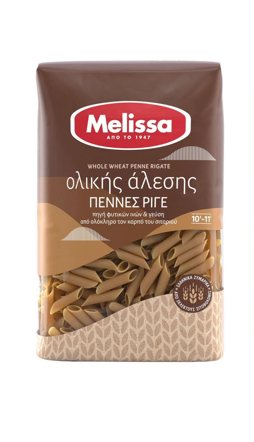 Melissa Ολικής Άλεσης Πέννες Ριγέ 500g