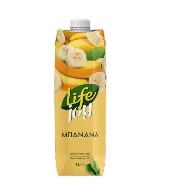 Lifejoy Χυμός Μπανάνα 1L