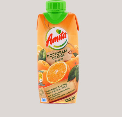 Amita Χυμός Πορτοκάλι 330ml