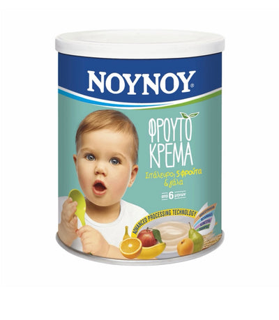 Νουνού Φρουτόκρεμα Σιτάλευρο 5 Φρούτα 300g