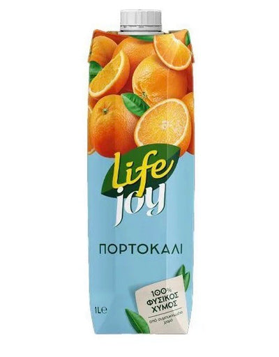 Lifejoy Φυσικός Χυμός Πορτοκάλι 1L