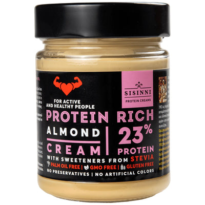Sisinni 23% Protein Rich Almond Cream 320g