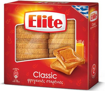Elite Φρυγανιές Classic Σταρένιες 500g