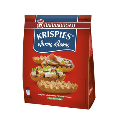 Παπαδοπούλου Krispies Ολικής Άλεσης 200g