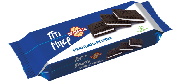 Βιολάντα Πτι Μπερ Γεμιστά με Κρέμα Κακάο 215g