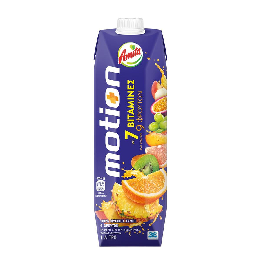 Amita Φυσικός Χυμός 9 Φρούτα 1L