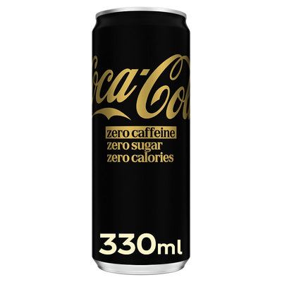 Coca Cola Zero Χωρίς Καφεΐνη Κουτάκι 330ml
