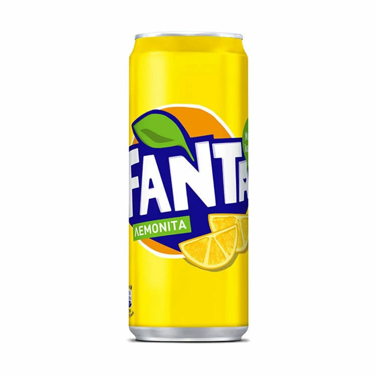 Fanta Λεμονάδα Κουτάκι 330ml