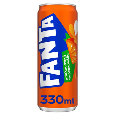 Fanta Πορτοκαλάδα Κουτάκι 330ml