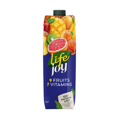 Lifejoy Φυσικός Χυμός 9 Φρούτα 1L