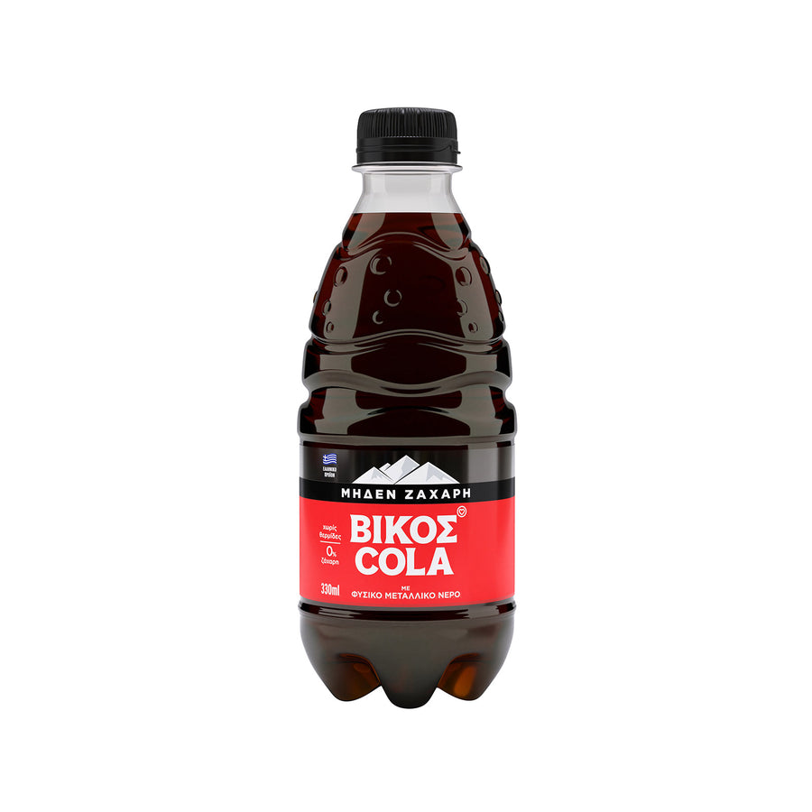 Βίκος Cola Zero Μπουκάλι 330ml