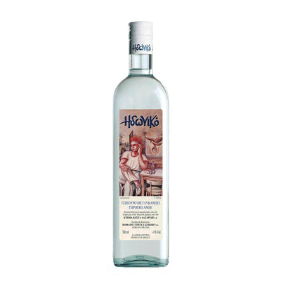Ηδωνικό Τσίπουρο με Γλυκάνισο 700ml