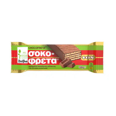 ΙΟΝ Σοκοφρέτα με Στέβια 38g