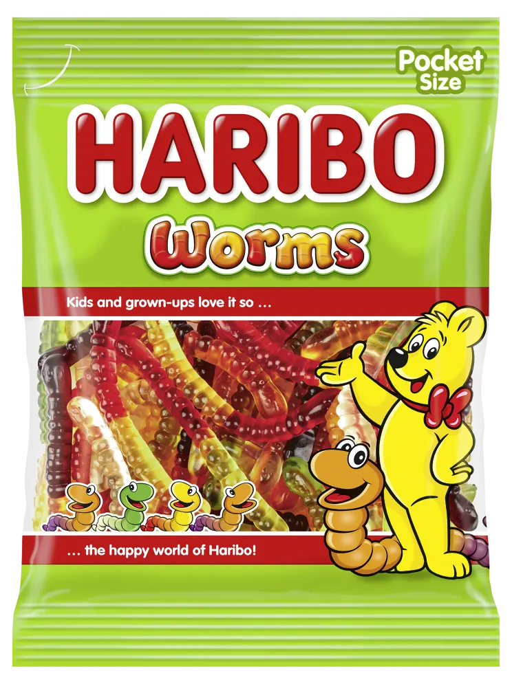 Haribo Worms 100g