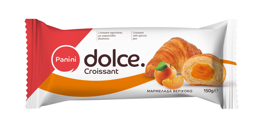 Panini Dolce Κρουασάν Βερίκοκο 150g