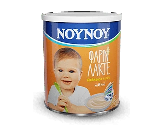 Νουνού Φαρίν Λακτέ Σιτάλευρο & Γάλα 300g