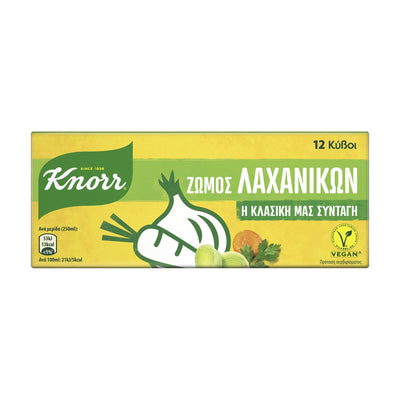 Knorr Ζωμός Λαχανικών 12 Κύβοι