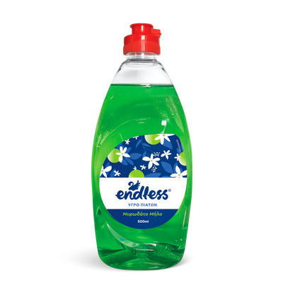 Endless Υγρό Πιάτων Μήλο 500ml
