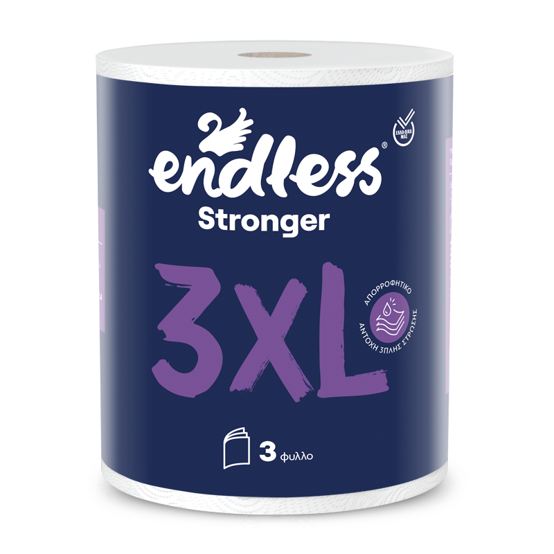 Endless Χαρτί Κουζίνας 3XL Stronger 3φυλλο 42m