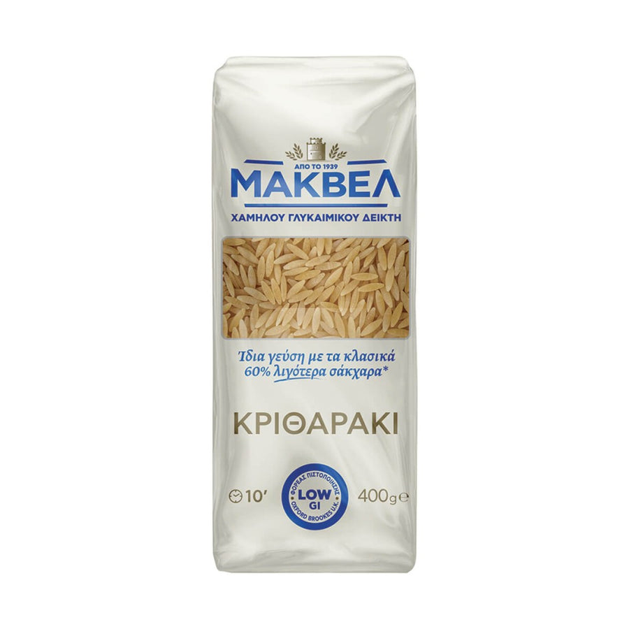 Μακβελ Κριθαράκι Χαμηλού Γλυκαιμικού Δείκτη 400g