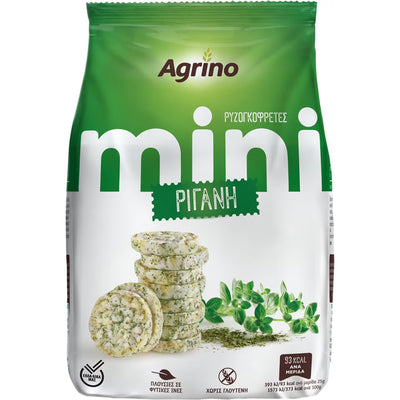 Agrino Mini Ρυζογκοφρέτες Ρίγανη