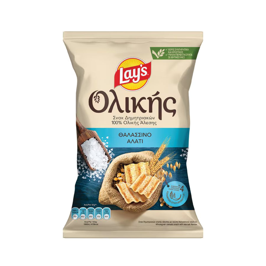 Lay's Ολικής Θαλασσινό Αλάτι 95g