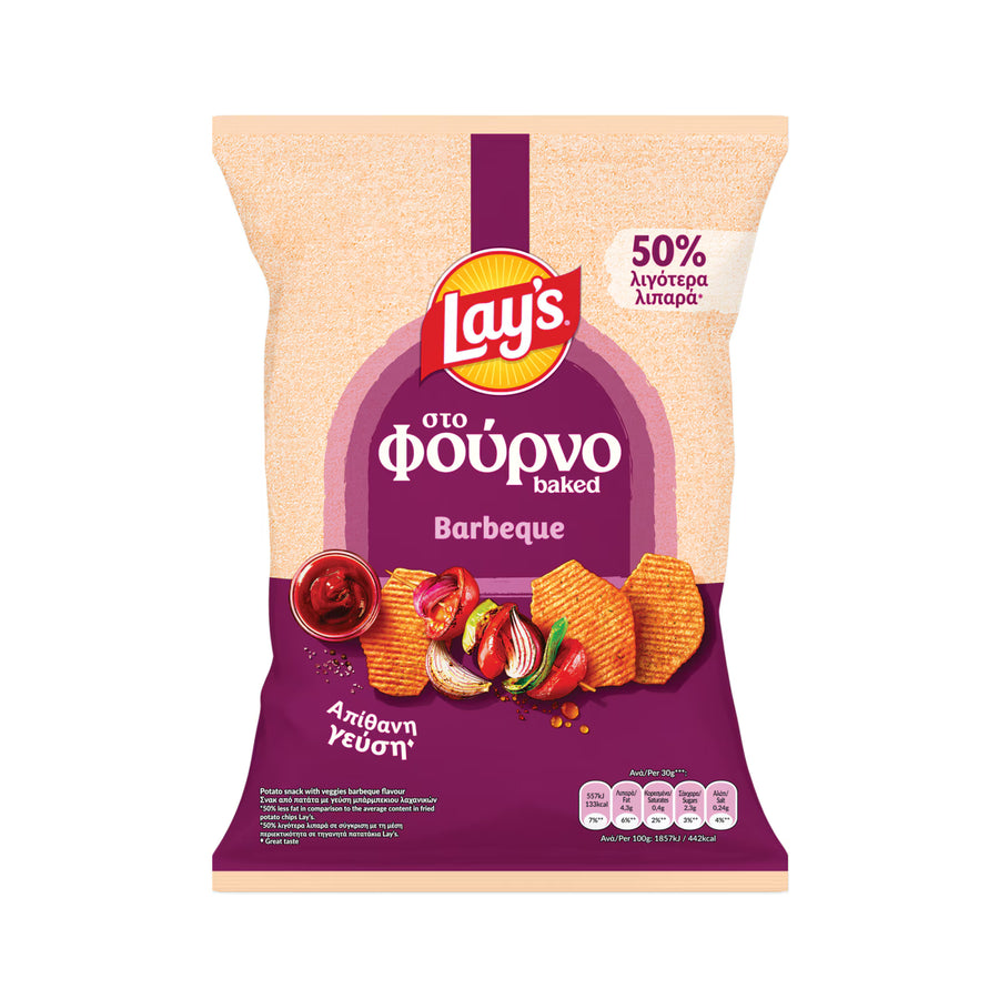 Lay's στο Φούρνο Barbeque 105g